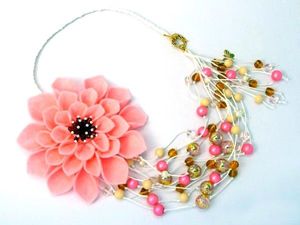 Украшения из фетра, идеи.
