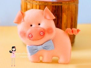 Игрушки из фетра, выкройки.