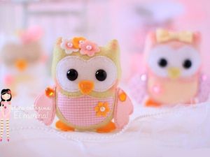 Игрушки из фетра, выкройки.