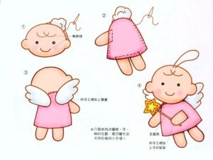 Игрушки из фетра, выкройки.