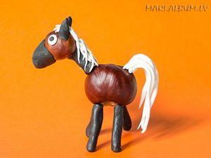 Поделки из каштанов, идеи.