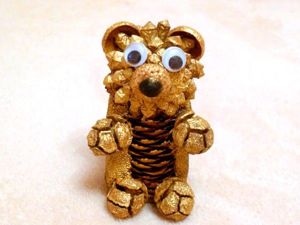 Поделки из шишек, идеи.