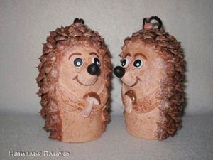 Поделки из шишек, идеи.
