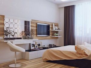 Интерьер спальни в современном стиле
