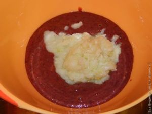 Печеночные кексы с начинкой