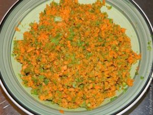Печеночные кексы с начинкой