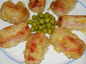 сосиски в быстром тесте