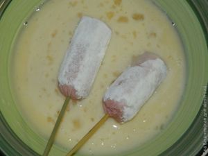 сосиски в быстром тесте