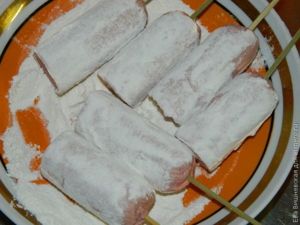 сосиски в быстром тесте