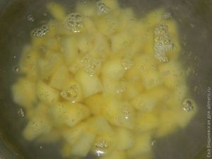 рыба на картофельной подушке