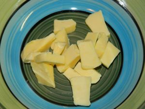 рыба на картофельной подушке