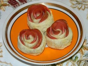 розы с колбасой
