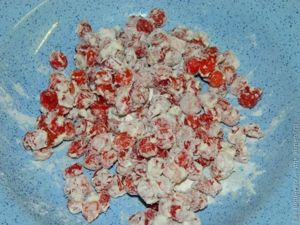 кексы с калиной