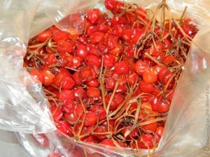 кексы с калиной