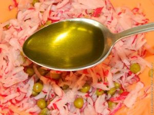 салат с картофелем и редисом