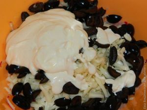 салат с маслинами
