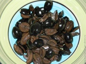 салат с маслинами