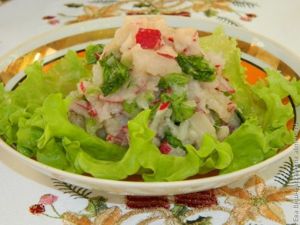 салат с цветной капустой