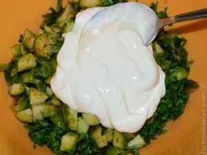 салат с брюссельской капустой