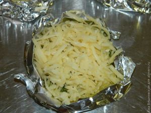 картофель в шубке