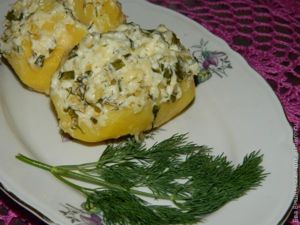 запеченный картофель