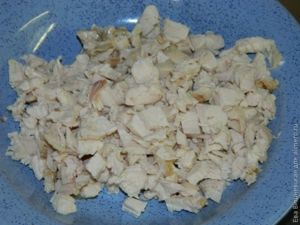 Салат с куриной грудкой