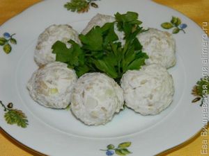 Куриные шарики