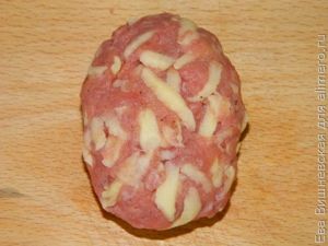Мясные ежики