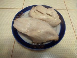 Сырный суп с куриным филе