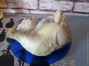 Салат из болгарского перца с курицей