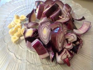 Картофель, запеченный с грибами