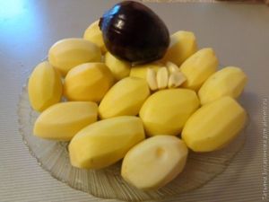 Картофель, запеченный с грибами