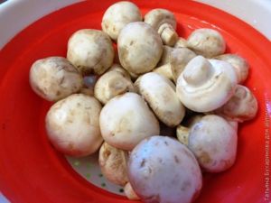 Картофель, запеченный с грибами