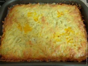 Картофельный пирог-запеканка