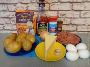 Картофельный пирог-запеканка