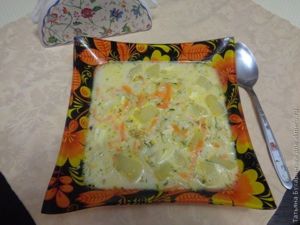 Молочный суп по-польски