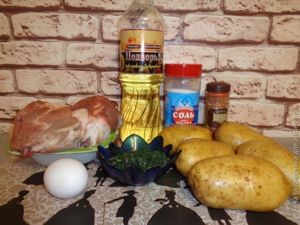 Свинина в картофельной корочке