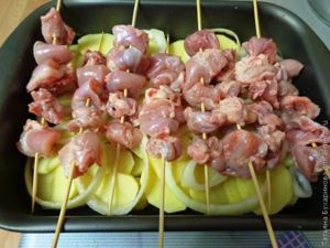 Шашлык в духовке