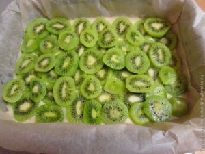 Пирог с киви