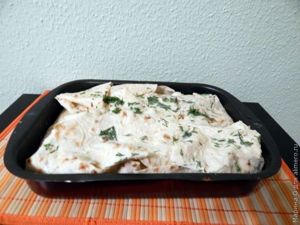 Сырный пирог из лаваша