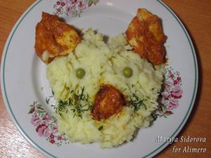 Куриное филе под томатно-сметанным соусом рецепт