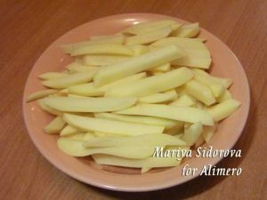 картофель фри без масла рецепт