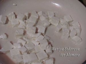 рис с зеленым горошком и сыром рецепт