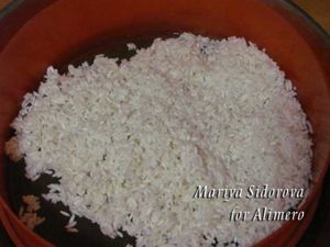 рис с зеленым горошком и сыром рецепт