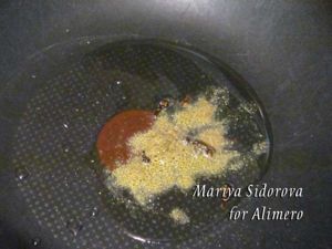 рис с зеленым горошком и сыром рецепт