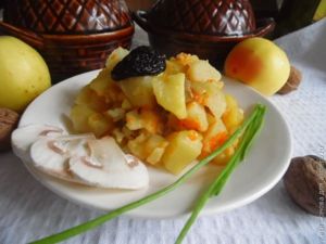 Картофель в горшочках