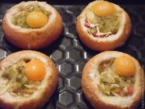 Яичница в булке