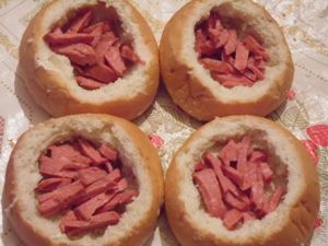 Яичница в булке