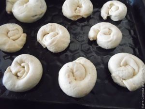 Булочки с шоколадом