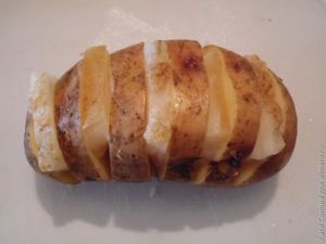 Картофель с салом